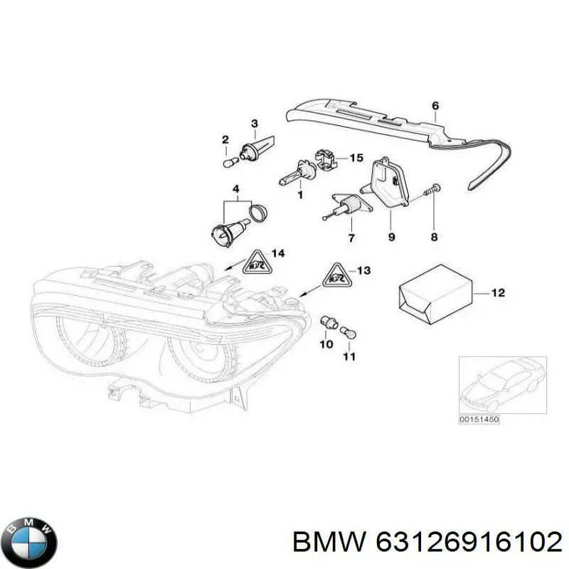  BMW 63126916102 preço, a partir de 5,50 USD