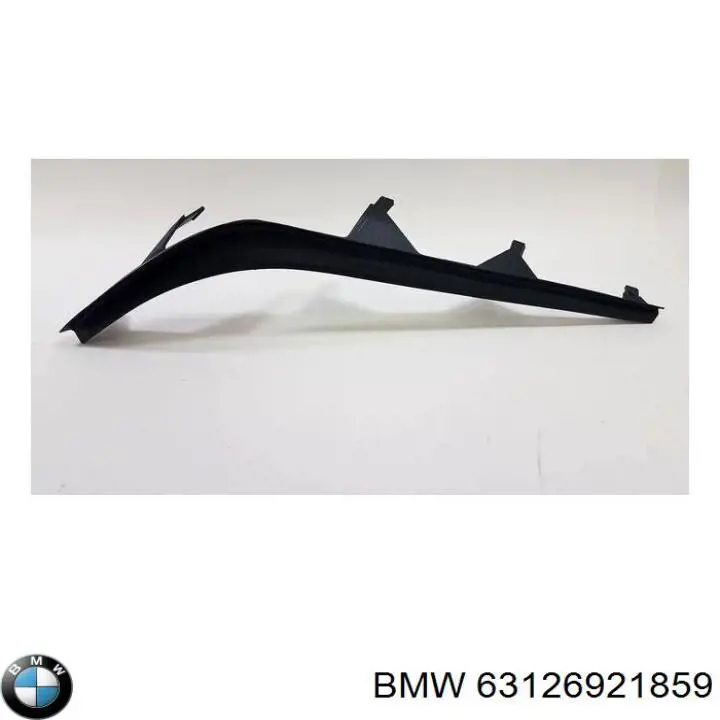 Placa sobreposta esquerda do pára-choque dianteiro BMW 63126921859 preço, a partir de 6,36 USD