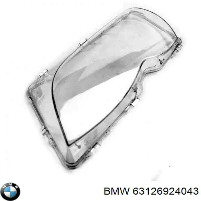 Compre 63126924043 BMW Vidro da luz esquerda