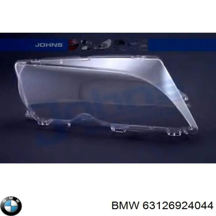 63126924044 BMW Vidro da luz direita