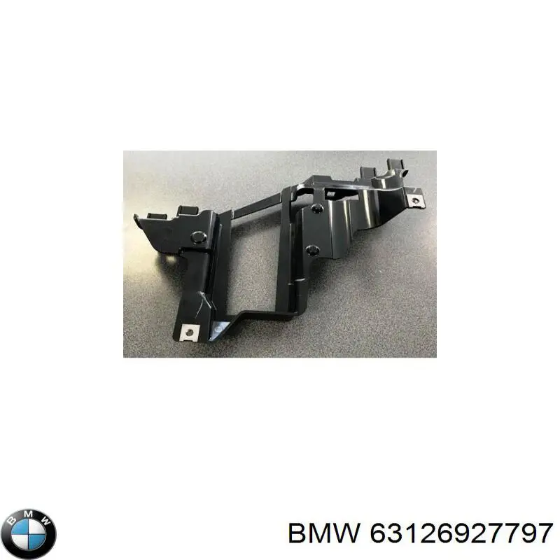 Consola (adaptador) de fixação da luz dianteira esquerda BMW 63126927797 preço, a partir de 62,99 USD