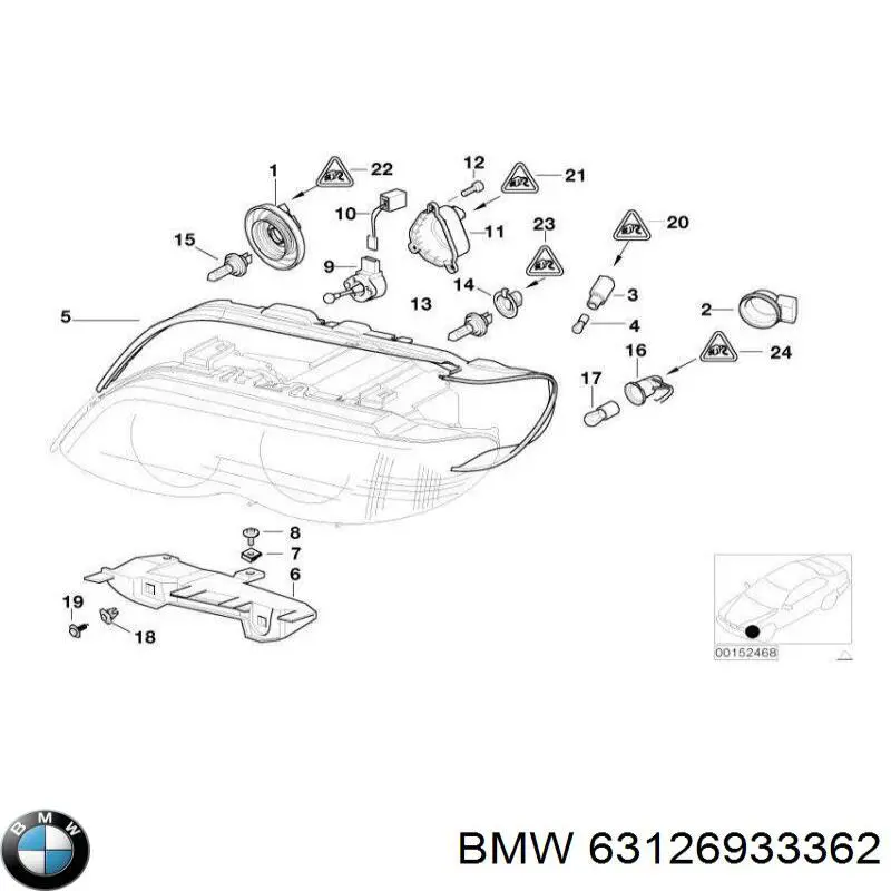63126933362 BMW 