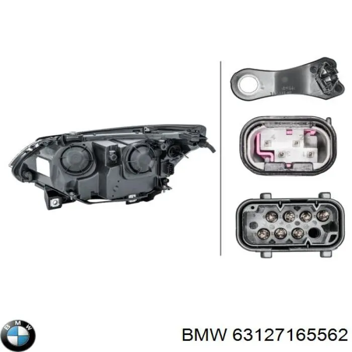 63127165562 BMW Luz direita