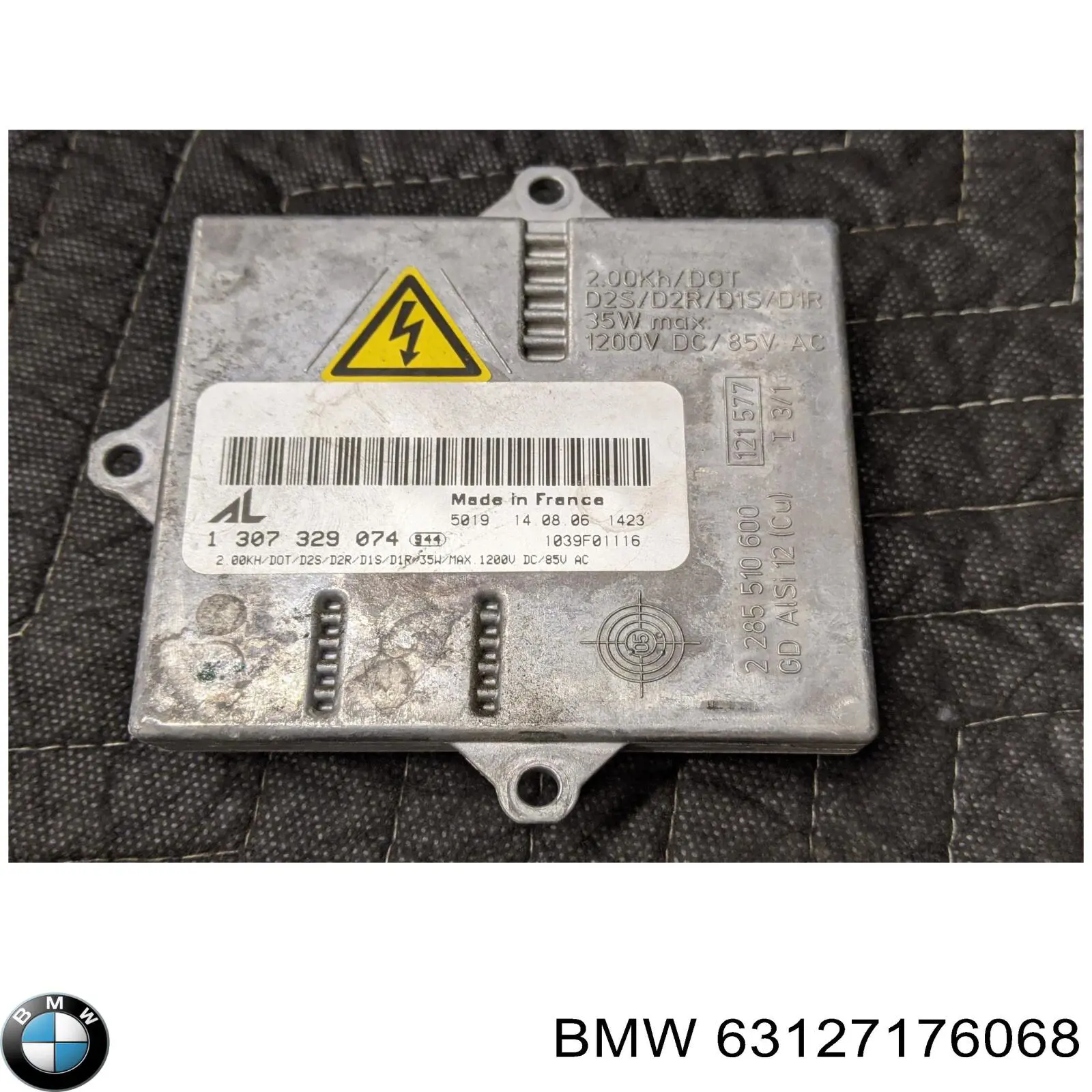 Compre 63127176068 BMW Unidade de encendido (xénon)