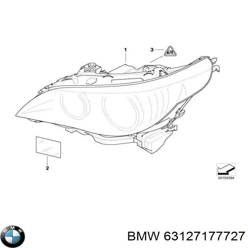 Compre 63127177727 BMW Luz esquerda