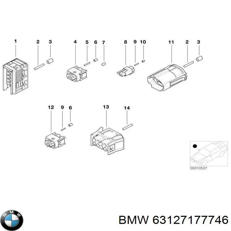 Luz direita BMW 63127177746 preço, a partir de 1118,29 USD