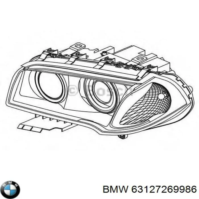 Compre 63127269986 BMW Luz direita