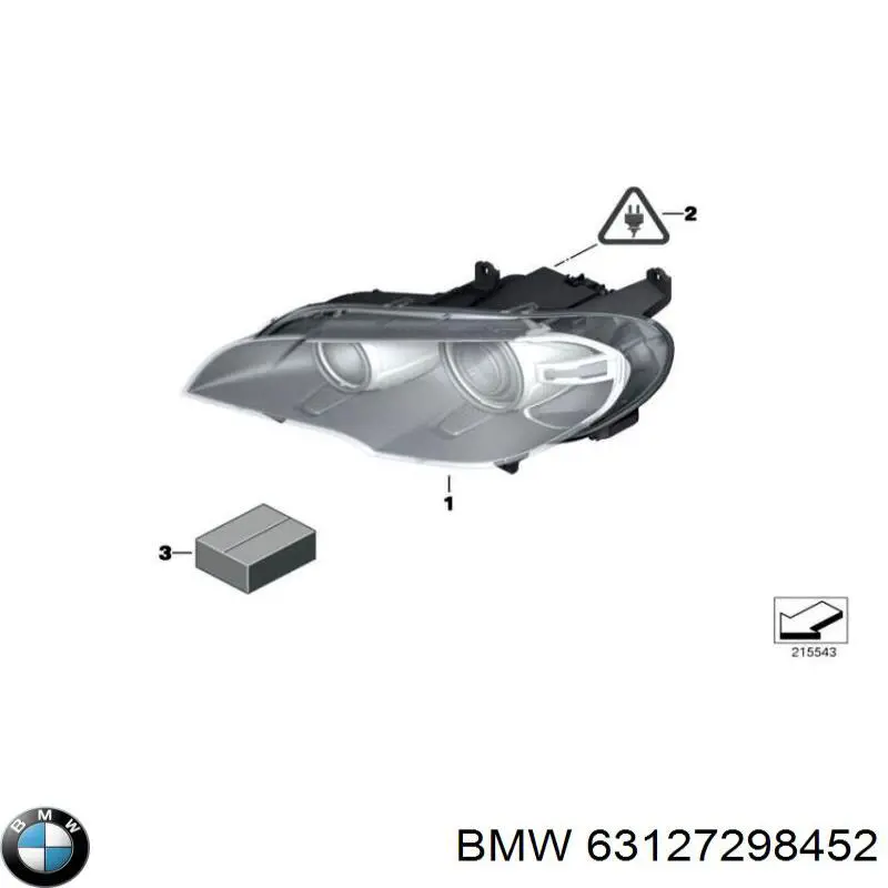 Luz direita BMW 63127298452 preço, a partir de 1843,98 USD