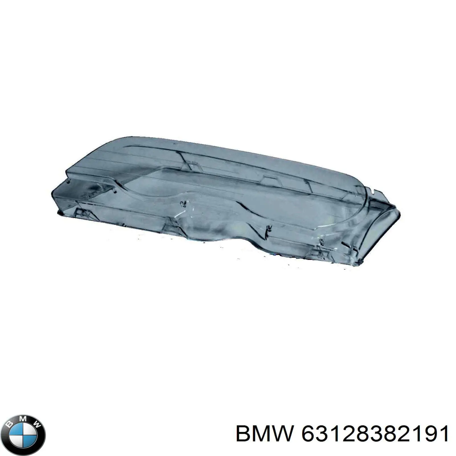 Compre 63128382191 BMW Vidro da luz esquerda