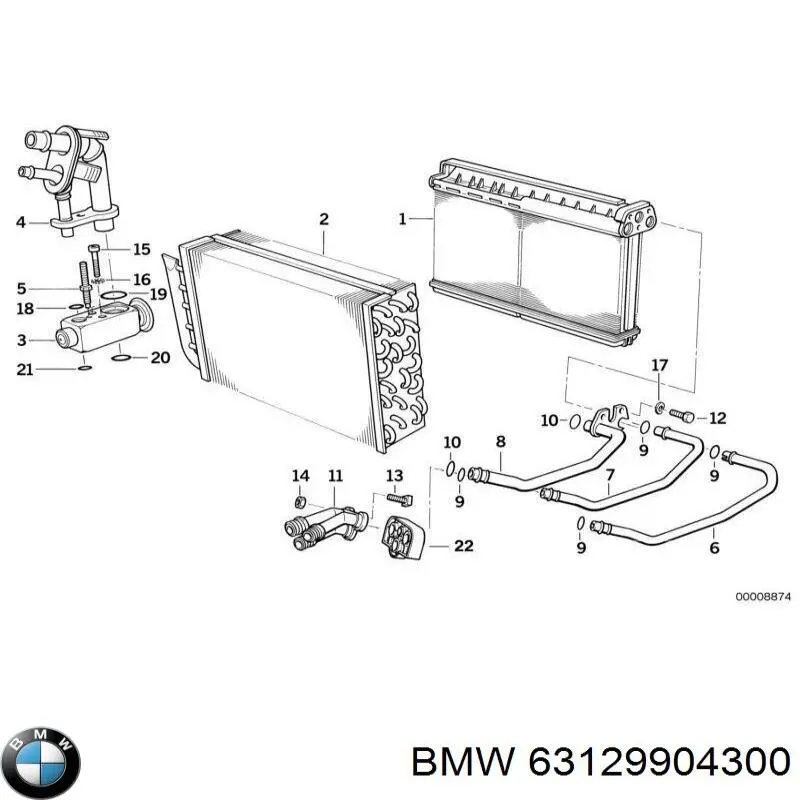 Compre 63129904300 BMW 