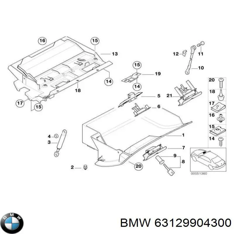 63129904300 BMW 