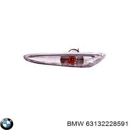 Compre 63132228591 BMW Luz intermitente no pára-lama esquerdo