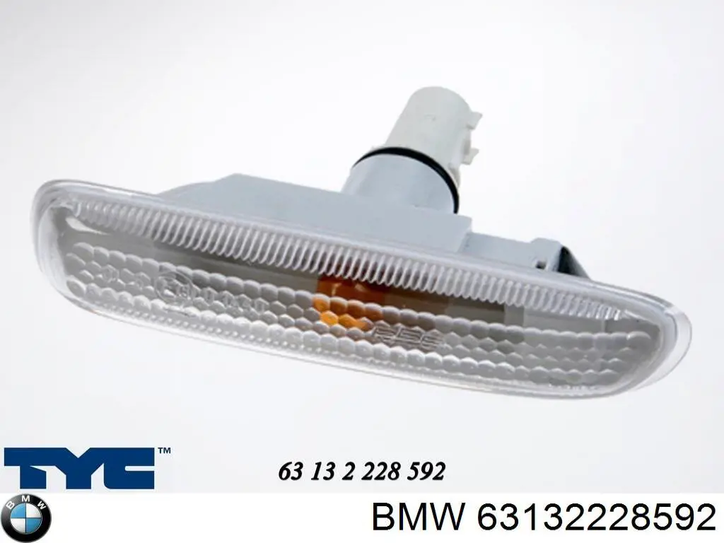 Luz intermitente no pára-lama direito BMW 63132228592 preço, a partir de 8,16 EUR