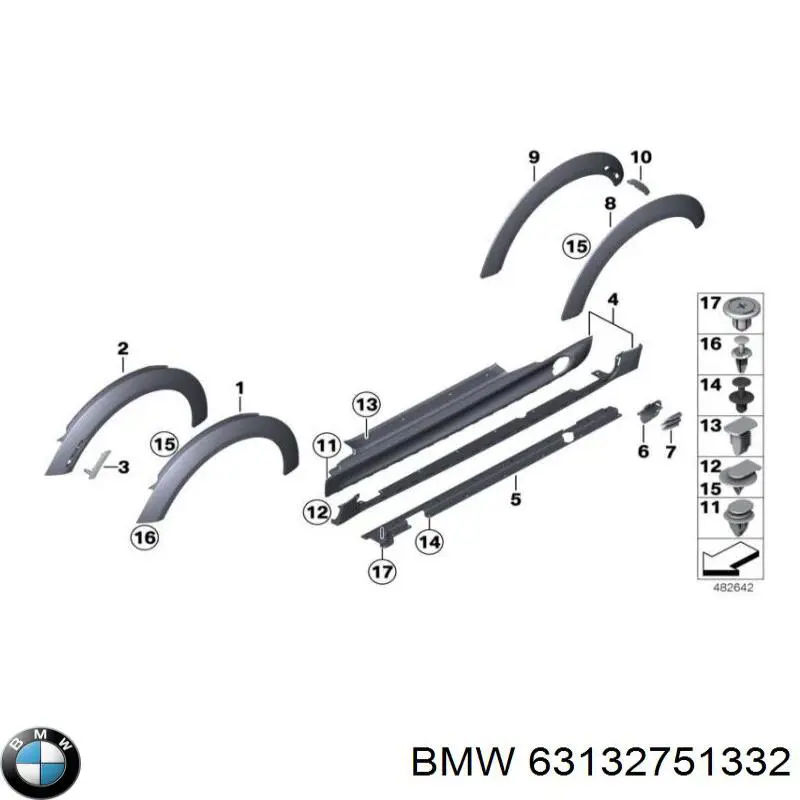 63132751332 BMW Posição (pisca-pisca) direita