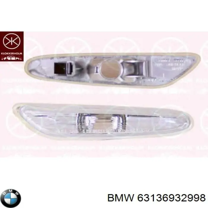 63136932998 BMW Luz intermitente no pára-lama direito