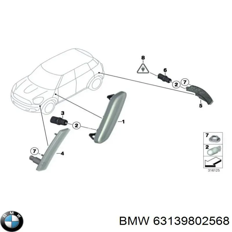  BMW 63139802568 preço, a partir de 51,64 USD