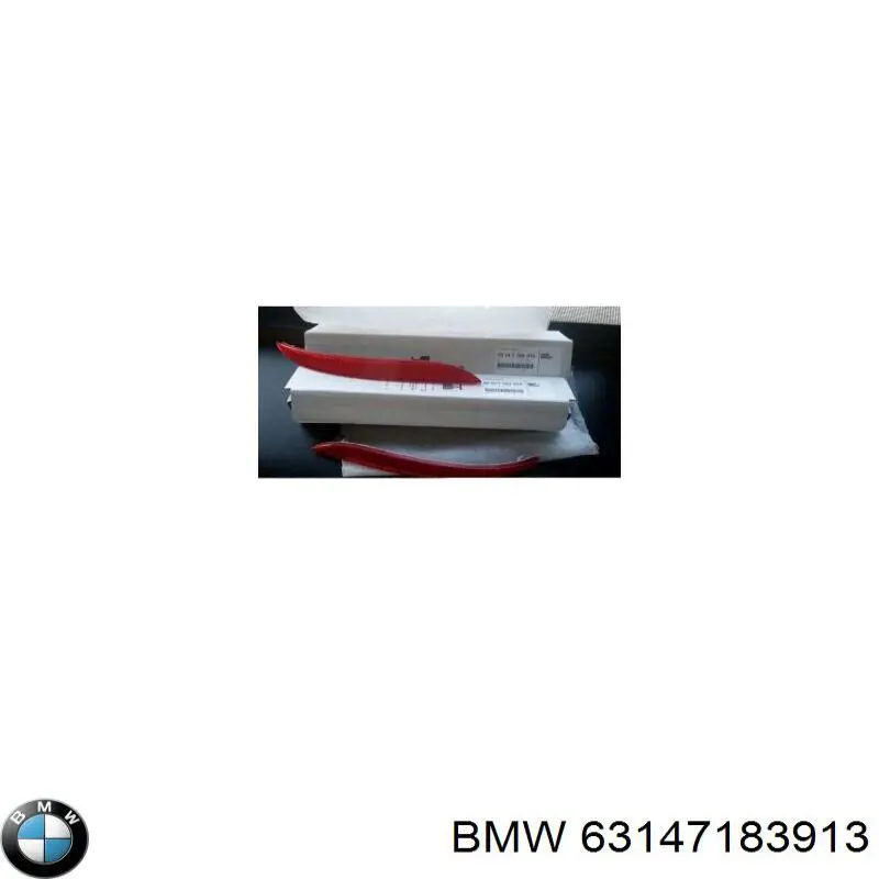Retrorrefletor (refletor) do pára-choque traseiro esquerdo BMW 63147183913 preço, a partir de 22,23 USD