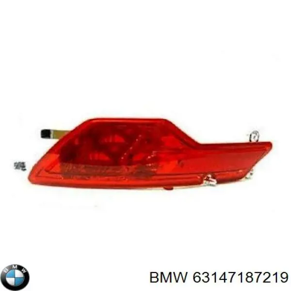 Retrorrefletor (refletor) do pára-choque traseiro esquerdo BMW 63147187219 preço, a partir de 106,16 USD