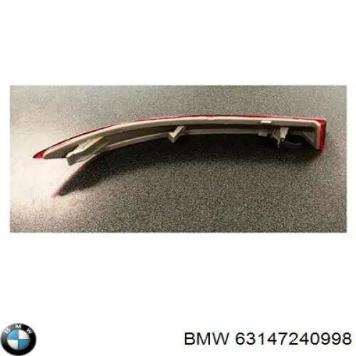 Retrorrefletor (refletor) do pára-choque traseiro direito BMW 7240998 preço, a partir de 27,28 USD