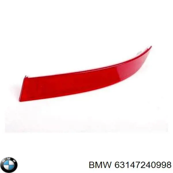 Compre 7240998 BMW Retrorrefletor (refletor) do pára-choque traseiro direito