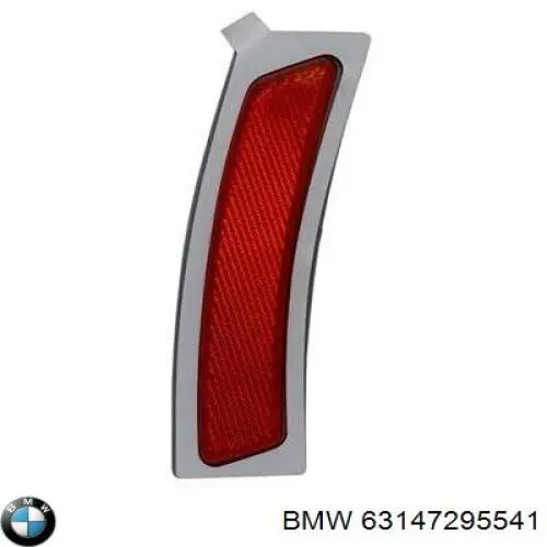 Retrorrefletor (refletor) do pára-choque traseiro esquerdo BMW 63147295541 preço, a partir de 20,91 USD