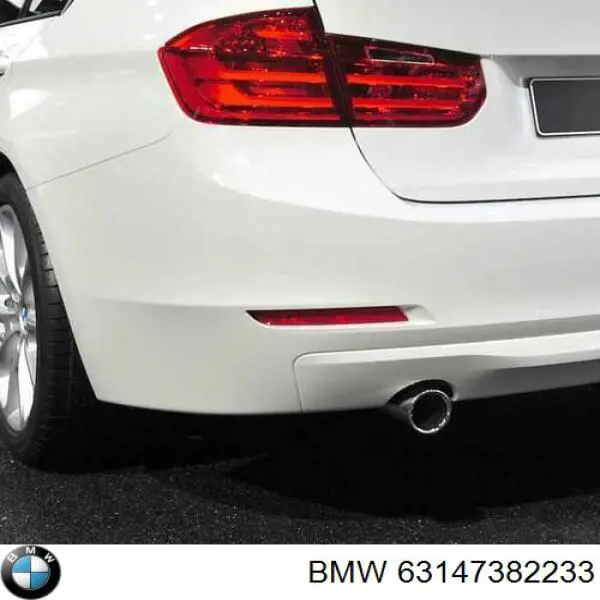 Retrorrefletor (refletor) do pára-choque traseiro esquerdo BMW 63147382233 preço, a partir de 22,88 USD
