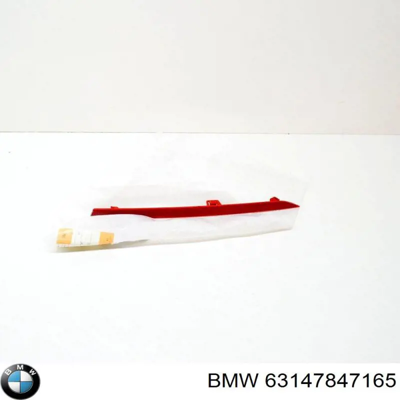 Compre 63147847165 BMW Retrorrefletor (refletor) do pára-choque traseiro esquerdo