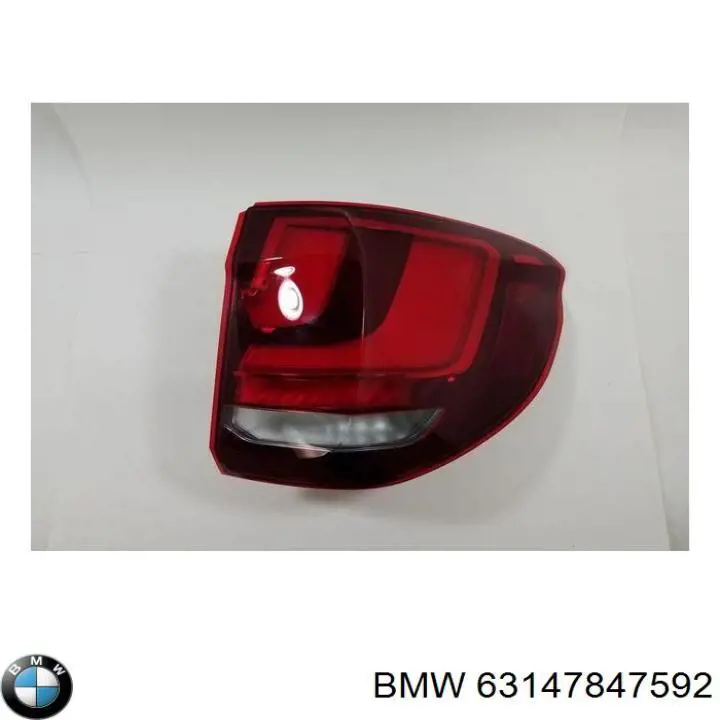 Retrorrefletor (refletor) do pára-choque traseiro direito BMW 63147847592 preço, a partir de 30,93 USD
