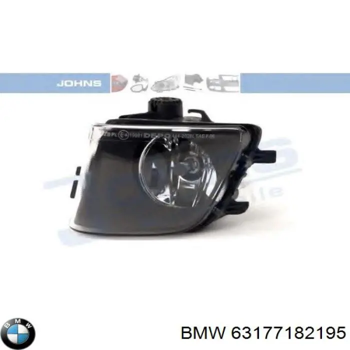 63177182195 BMW Luzes de nevoeiro esquerdas
