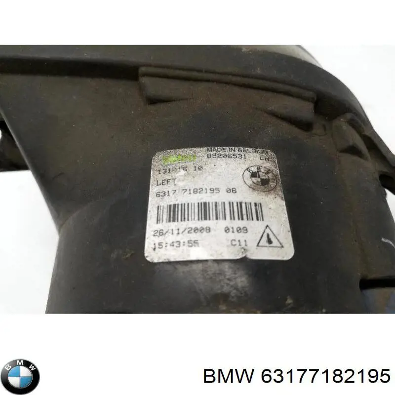 Compre 63177182195 BMW Luzes de nevoeiro esquerdas