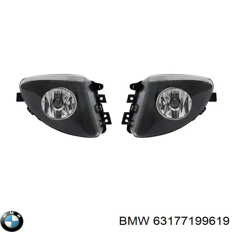 63177199619 BMW Luzes de nevoeiro esquerdas