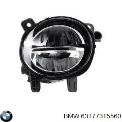 63177315560 BMW Luzes de nevoeiro direitas