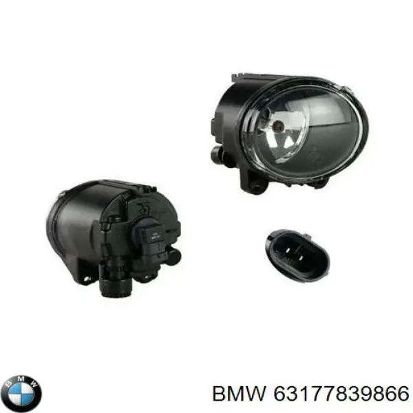 Luzes de nevoeiro direitas BMW 63177839866 preço, a partir de 64,33 USD