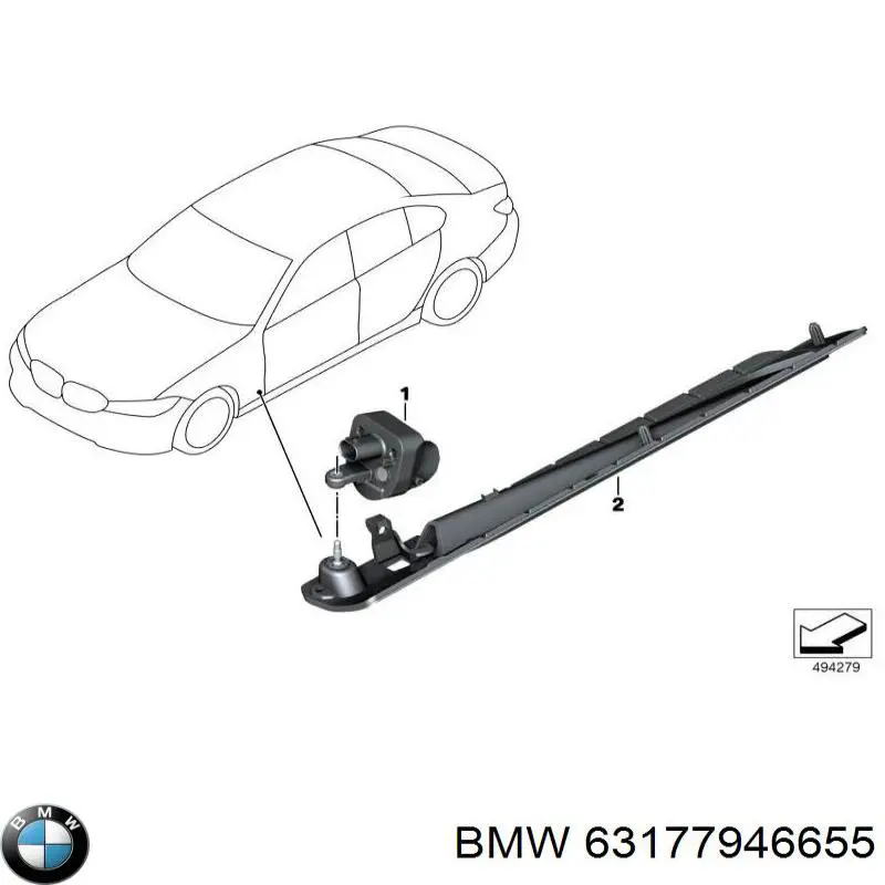  BMW 63177946655 preço, a partir de 283,29 USD