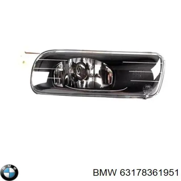Luzes de nevoeiro esquerdas BMW 63178361951 preço, a partir de 43,59 USD