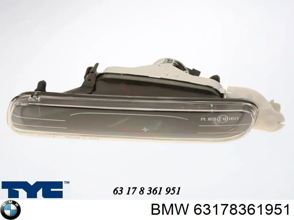 Compre 63178361951 BMW Luzes de nevoeiro esquerdas