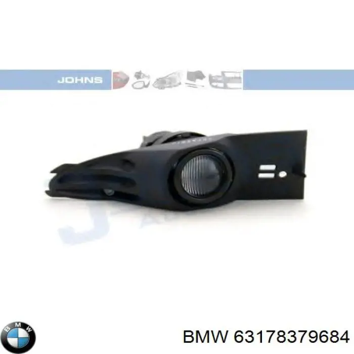 Luzes de nevoeiro direitas BMW 63178379684 preço, a partir de 80,02 USD
