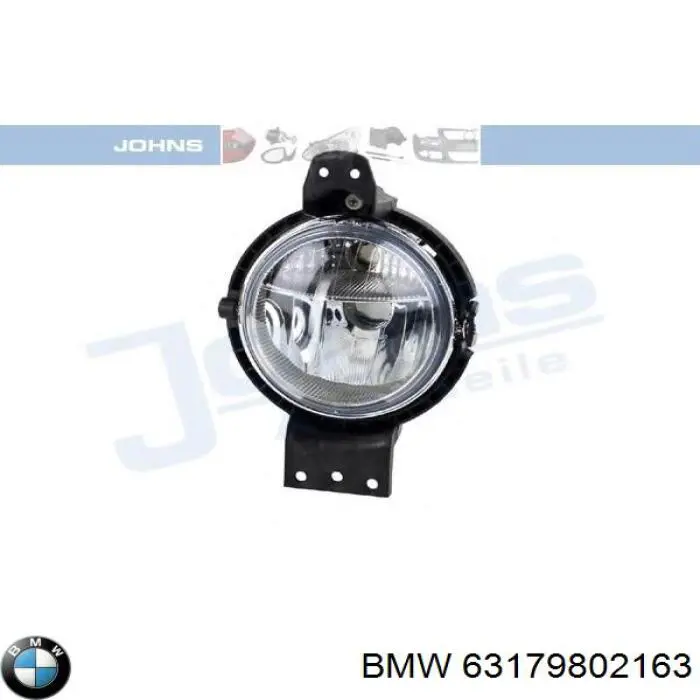 63179802163 BMW Luzes de nevoeiro esquerdas/direitas