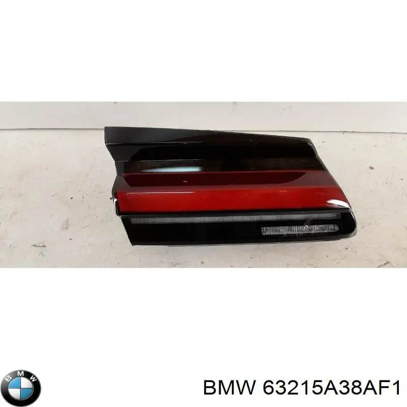 63215A38AF1 BMW Lanterna traseira esquerda interna
