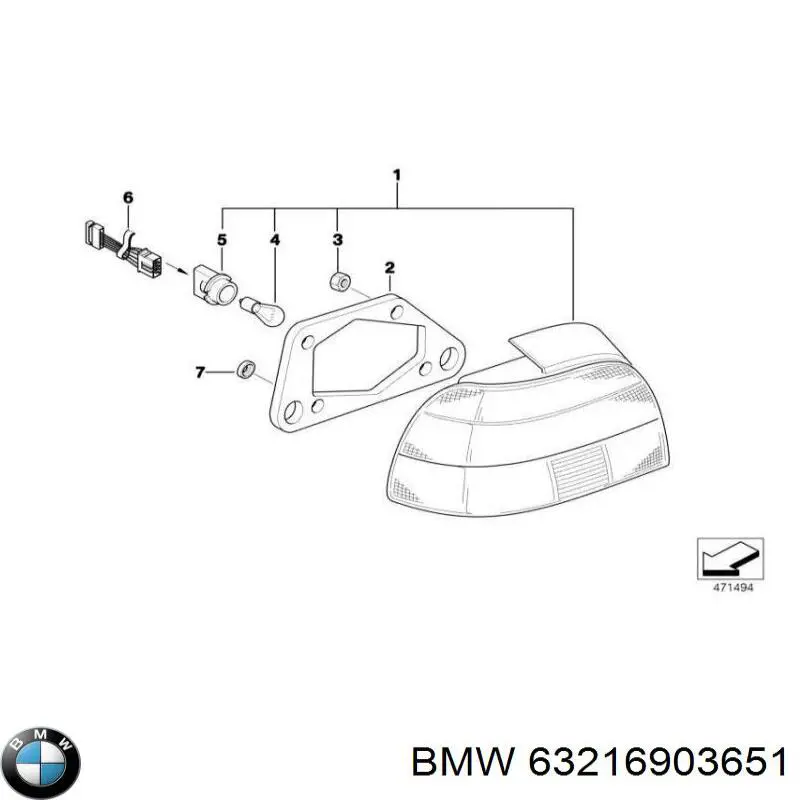  BMW 63216903651 preço, a partir de 25,19 USD