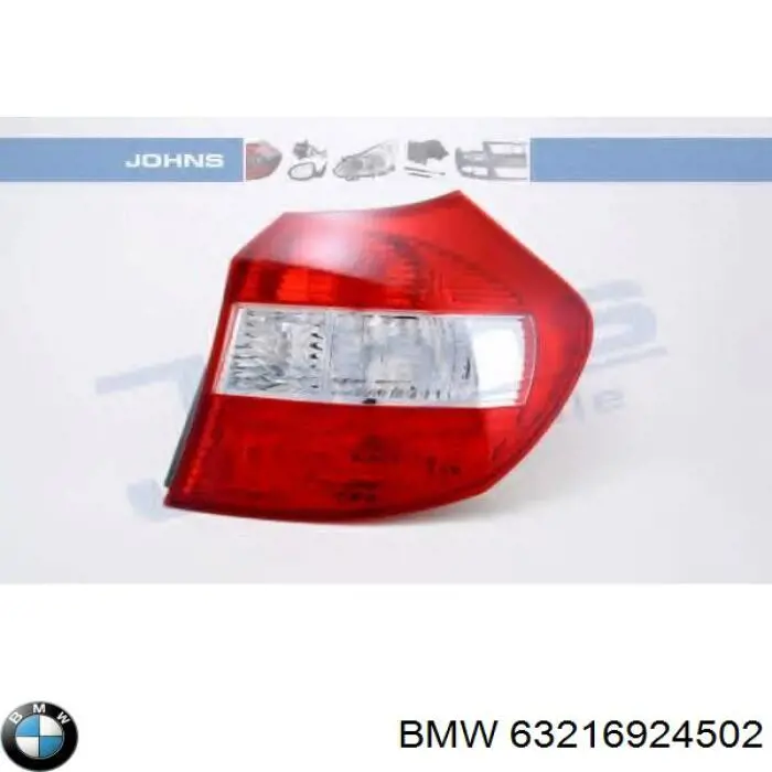 Lanterna traseira direita BMW 63216924502 preço, a partir de 71,51 USD