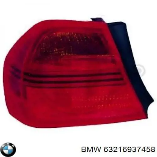 63216937458 BMW Lanterna traseira direita externa