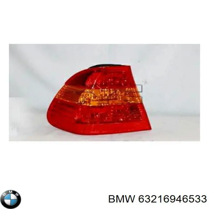 Lanterna traseira esquerda externa BMW 63216946533 preço, a partir de 61,29 USD