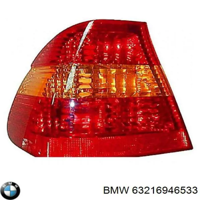 63216946533 BMW Lanterna traseira esquerda externa