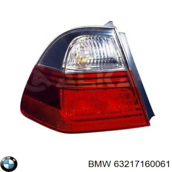 63217160061 BMW Lanterna traseira esquerda externa