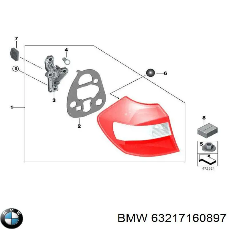  BMW 63217160897 preço, a partir de 10,71 USD