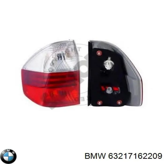 Compre 63217162209 BMW Lanterna traseira esquerda externa