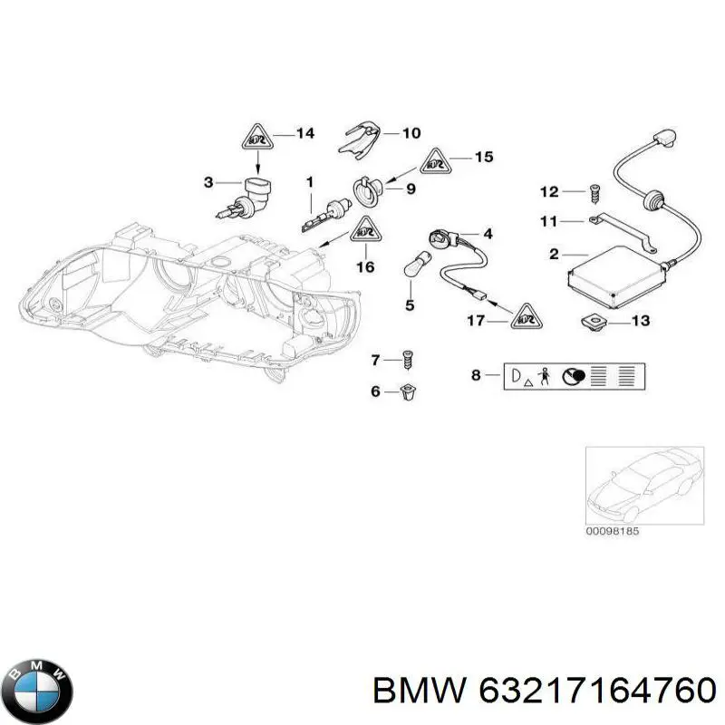 63217164760 BMW 