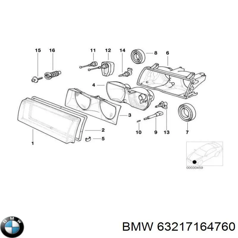  BMW 63217164760 preço, a partir de 10,11 USD