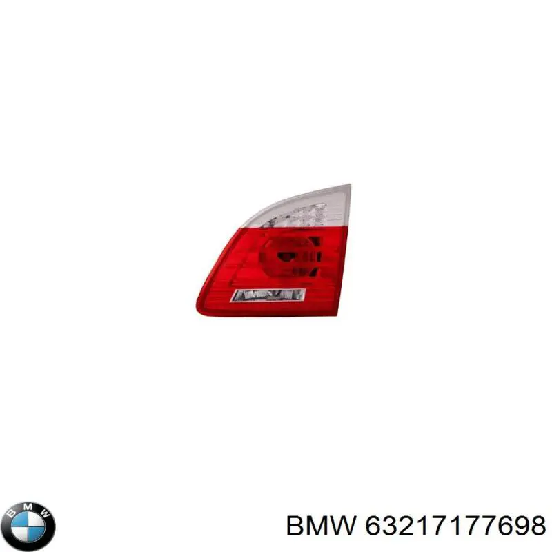 63217177698 BMW Lanterna traseira direita interna